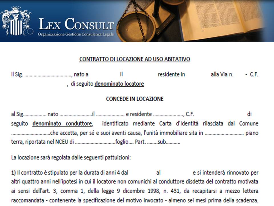 Parere N812 Il Locatore Di Un Fondo Rustico Può Recedere