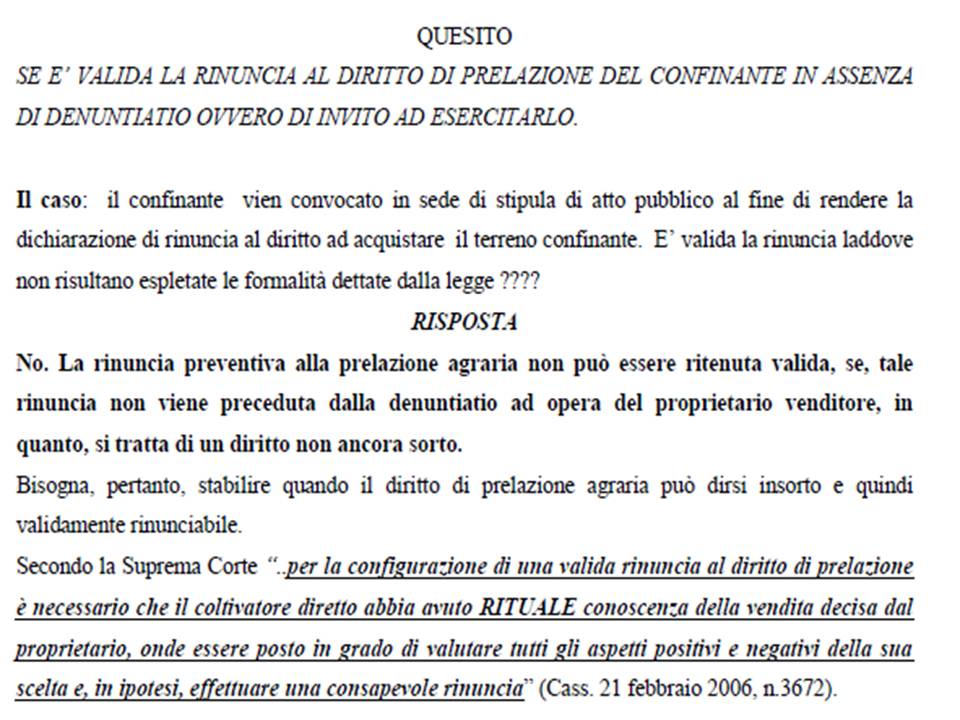 modulo diritto prelazione immobile