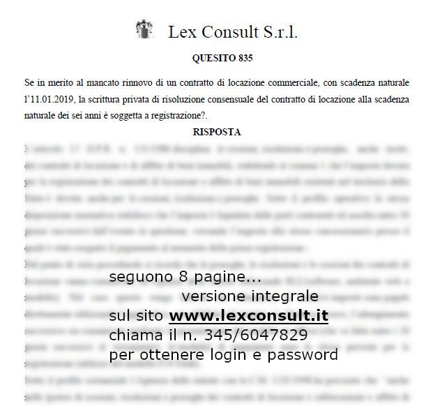 Lex Consult Srl